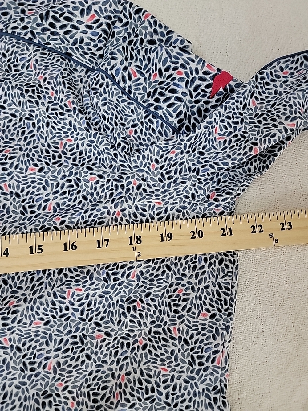 Fairway & Greene Long-Sleeve Golf Dress Print Quarter Button Packets Size XL EUC - Picture 11 of 15
